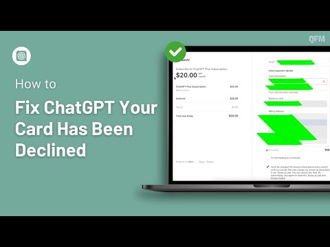 How To Fix ChatGPT Your Card Has Been Declined