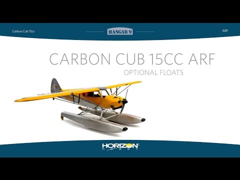 Hangar 9 Carbon Cub 15cc ARF Optional 1/5-Scale Float Set