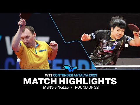 Sora Matsushima vs Yaroslav Zhmudenko | MS R32 | WTT Contender Antalya 2023