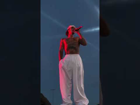 Justin Bieber performing at the Sommertid Festival in Trondheim, Norway (August 7)