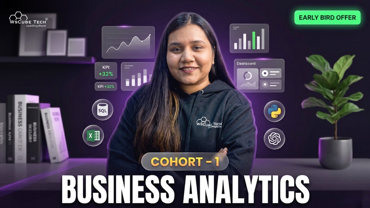 Business Analyst + AI (New Cohort) | Internship + AI Tools + Core Skills