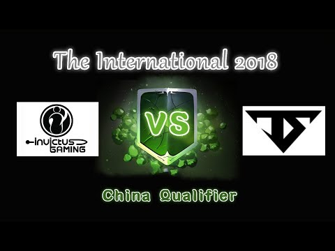 Invictus Gaming VS Team Serenity (Winners' Finals) || The International 2018 China Qualifier