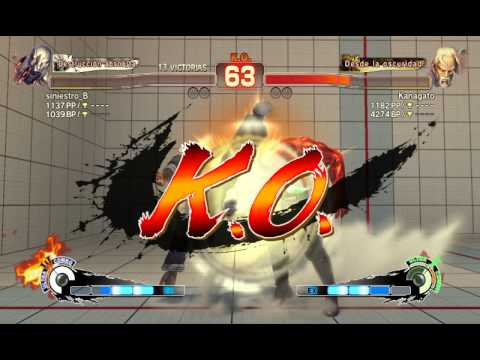 Batalla de Ultra Street Fighter IV PS3: Seth(siniestro_B) vs Gen(kanagato)