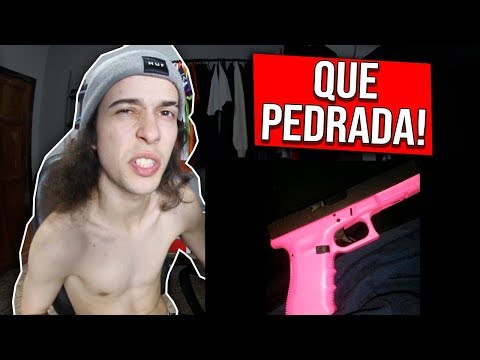 (TRAP PESADO) REAGINDO a yun wob - tiro de glock (prod.pdr0sa) - REACT/REAÇÃO