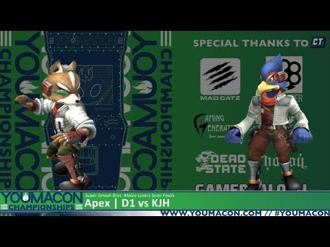 Youmacon 2013 - Apex D1 vs KJH - Losers Semis - SSBM