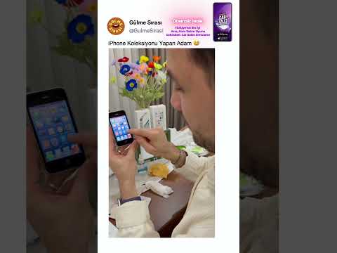 iPhone Koleksiyonu Yapan Adam 😅​