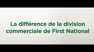 La différence First National