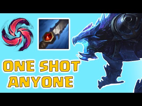 HAIL OF BLADES REKSAI IS ABSOLUTELY INSANE!!!! ONE SHOT ANYONE!!!! SMURFING IN DIAMOND