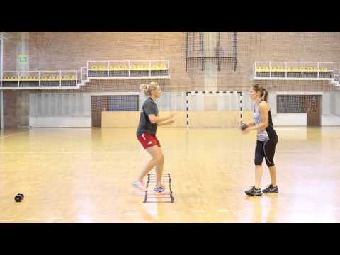 Coordination ladder drills with Iulia Curea