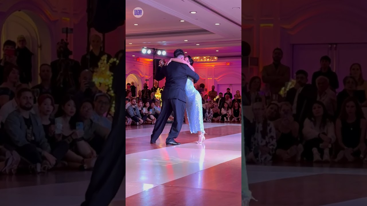 Video thumbnail for Clarisa Aragón & Jonathan Saavedra tango to “Mimosa” by Francisco Canaro at SoCal (set 2 2/16)