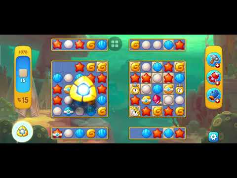 FishDom - Hard Level FishDom Level  1078 - Complete  - GamePlay