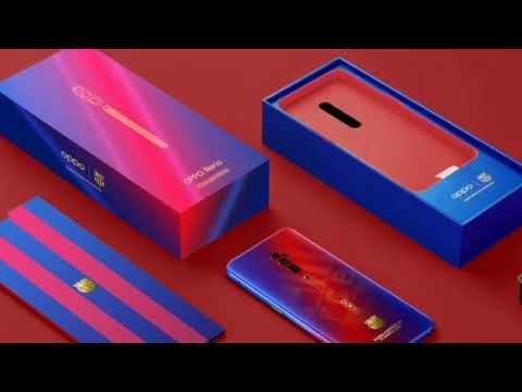 Oppo Reno FC Barcelona Edition.