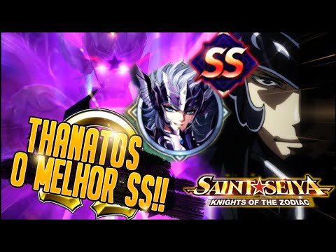 Gameplay Thanatos! LANÇOU OFICIALMENTE! O SS Mais "barato" de Livros. Saint Seiya Awakening