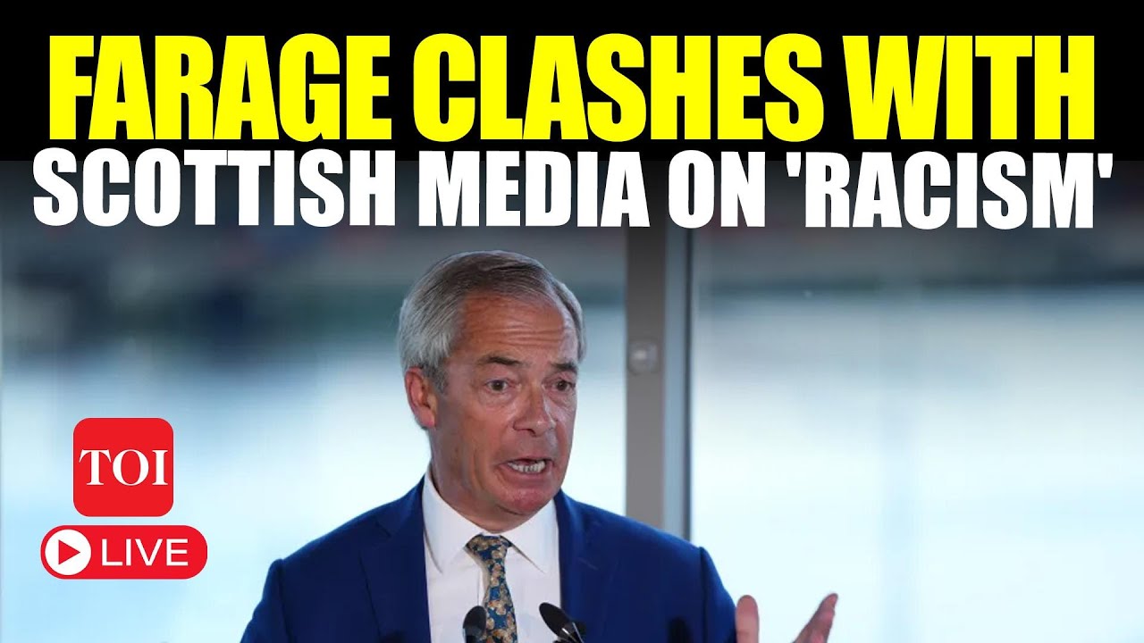 Nigel Farage LIVE I 'Not True': Farage Loses Temper With Reporters On Anti-Racism Protests