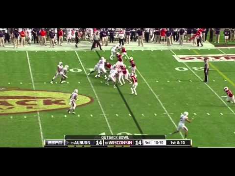 Auburn Offense vs Wisconsin Defense 2014