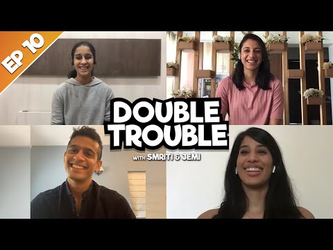 Joshna Chinappa & Saurav Ghosal | Episode 10 | Double Trouble with Smriti & Jemi