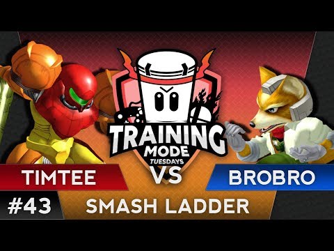 TMT 43 - Brobro (Fox) VS Timtee (Link) - SSBM Smash Ladder - Melee