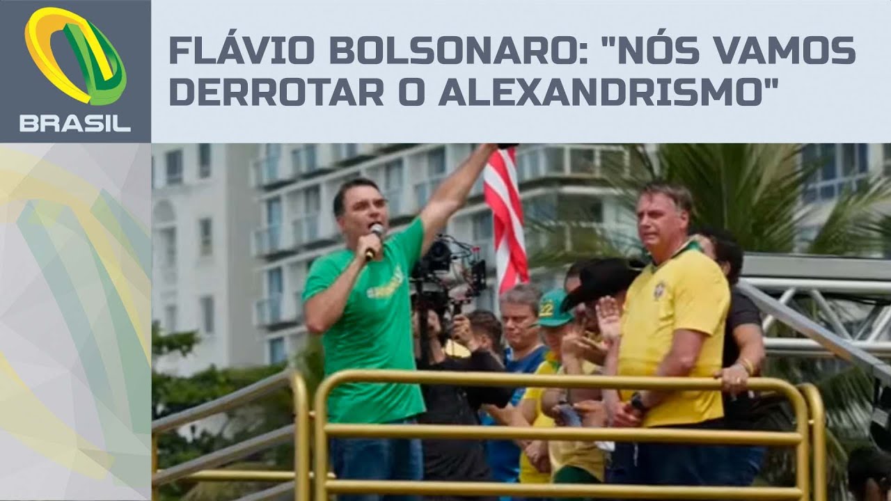 Moraes deixou Clezão morrer na cadeia, diz Flávio Bolsonaro