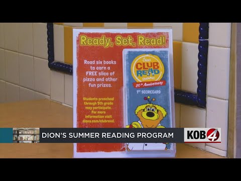 Dion's Pizza details summer reading program with the 'Topes