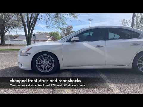 2011 Nissan Maxima Monroe Quick Strut & KYB Shock change