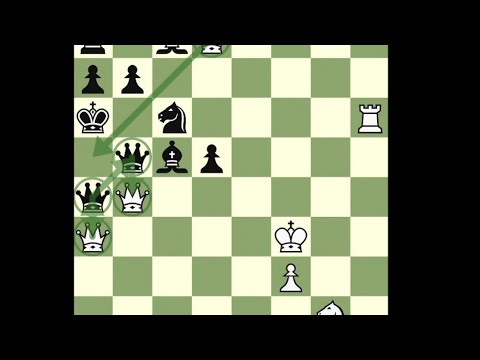 Amazing battle of 5 Queens in Alekhine game.
