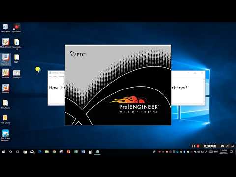 Pro Engineer Wildfire 4.0 - How to change Dashboard Position to bottom