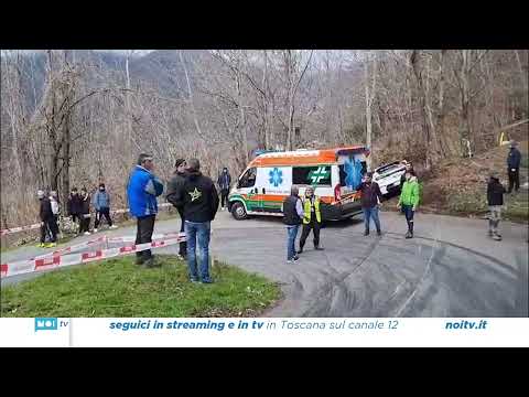 Incredibile incidente al Rally del Ciocco, ragazzo ferito da una ruota che si stacca da auto