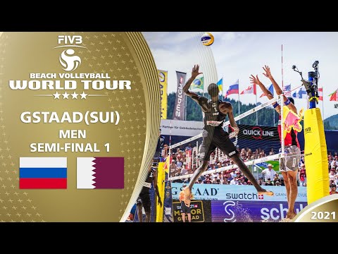 Krasilnikov/Stoyanowskiy vs. Cherif/Ahmed - Men's Semifinal 1 | 4* Gstaad 2021