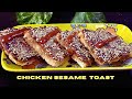 Chicken Sesame Toast Chicken Sesame Toast Recipe Chicken Toast