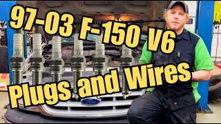 97-03 Ford F-150 4.2L Spark Plugs and Wires