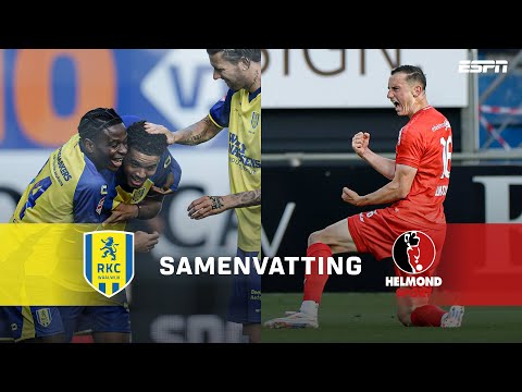 DAOUDA WEIDMANN straft fout binnen 5️⃣ minuten af ⏱️ | Samenvatting RKC Waalwijk - Helmond Sport