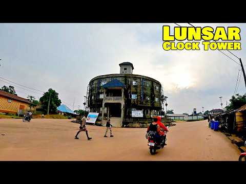 Welcome To CLOCK TOWER - LUNSAR  TOWNSHIP 🇸🇱 VLog 2025 - Explore With Triple-A