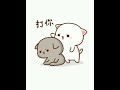 Mochi Cat Peach Hitting Goma S Head Again