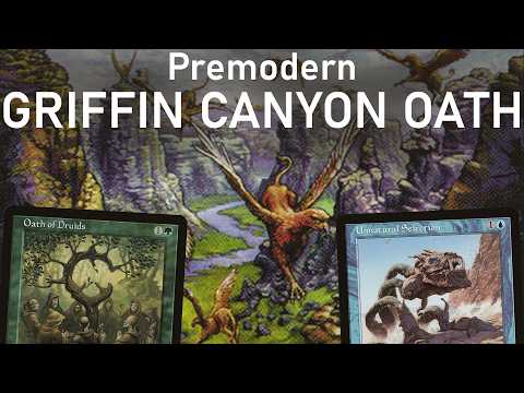 GRIFFIN IT TO WIN IT! Premodern Griffin Canyon Oath Combo. MTG