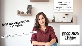 ÖABT LİSE MATEMATİK ÇALIŞMA ÖNERİLERİ - KİTAP ve KANAL TAVSİYELERİ (Nasıl TR 5.si oldum)