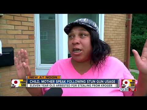 11-year-old stunned with Taser: 'It was sad'