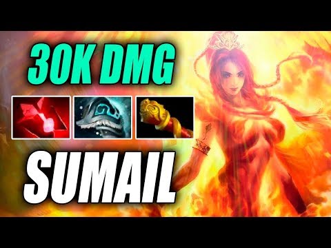 Sumail • Lina • 30K DMG — Pro MMR