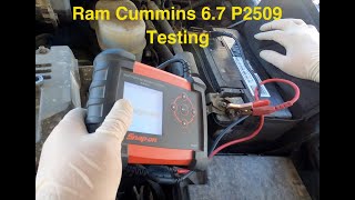 dtc p2509 quickly Fix