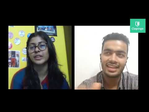 Conversation About Language Learning and Career Goals | Clapingo Conversation with Shreyashi Paul