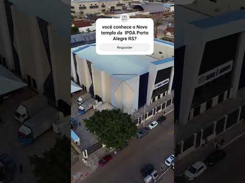 Novo Templo da Glória de Deus no Rio Grande do Sul | Imagens Inéditas | IPDA #ipda #drone