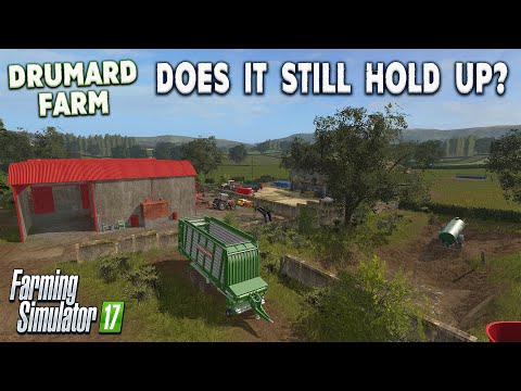 LOOKING BACK ON FARMING SIMULATOR!! | DRUMARD FARM (FS17) | Farming Simulator 17 PS5!