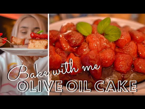 BAKE WITH ME | Chef Madi si prajitura cu ulei de masline, busuioc si lamaie |