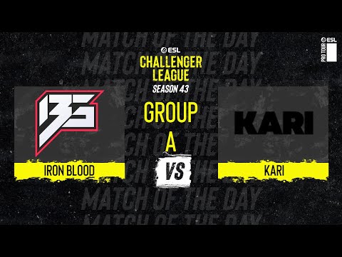 Iron Blood vs. Kari - Map 3 [Ancient] - ESL Challenger League Season 43 - NA - Group A
