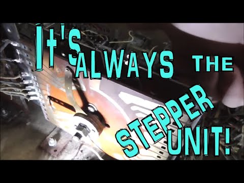 1973 Williams Jubilee Electromechanical Pinball Repair - INTO THE TOMB (part 2)