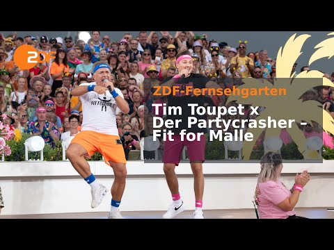Tim Toupet x Der Partycrasher – „Fit for Malle“ | ZDF-Fernsehgarten