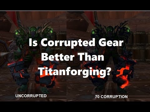 Titanforging Replaced by Corrupted Items in Patch 8.3 | Good or Bad? WoW BFA Visions of N'zoth