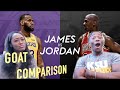 Jordan vs Lebron - The Best GOAT Comparison REACTION!! Girlfriend says not CLOSE!😳