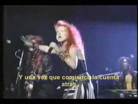 Cindy Lauper - All Trought The Night Subtitulado