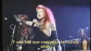 Cindy Lauper - All Trought The Night Subtitulado