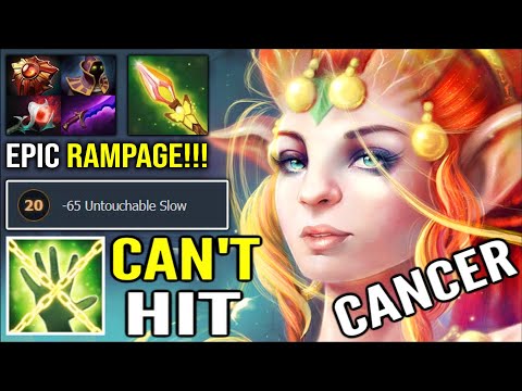 NEW Most Annoying Offlaner Enchantress | EPIC 9K EZ Rampage + Solar Crest Untouchable DotA 2